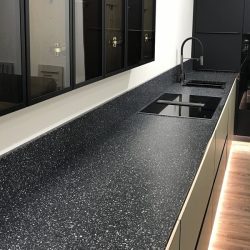 Cuart Taurus Terazzo Black